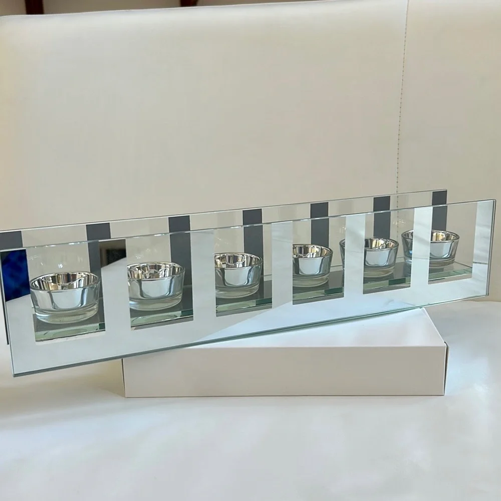 Morden Glass Candle holder